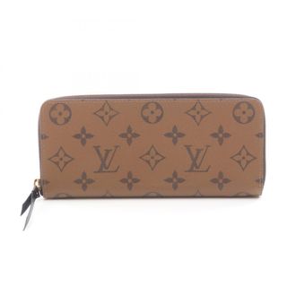 Louis Vuitton Brown Monogram Reverse Monogram Reverse Long Wallet (Bi-Fold) (Pre-Owned)