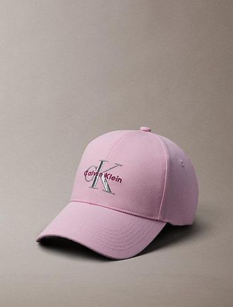 Calvin Klein Twillkatoenen pet met logo