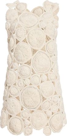 Khaite Avalon gehaakte top - Beige