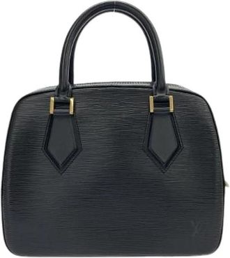 Louis Vuitton Pre-owned Epi Sablon Bag - Dames - Vintage Handtas - Zwart - ONE Size - Leer - Vintage
