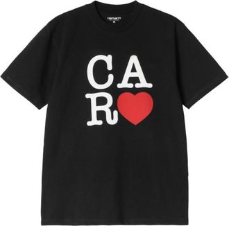 Carhartt Work in Progress Black Crew Neck T-Shirt