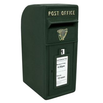 MonsterShop Green Irish Post Box