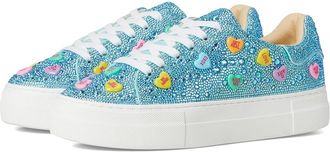 Blue by Betsey Johnson Sidny Womens Shoes Mint Heart : 8.5 M, Textile