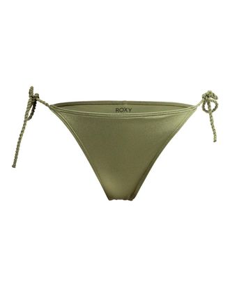 Roxy Bikini-Hose ROXY Brilho, Damen, Gr. XL, US-Gr&ouml;ssen, gr&uuml;n (loden gr&uuml;n), Obermaterial: 82% Nylon, 18% Elasthan;, Badehosen Bikini-Hose