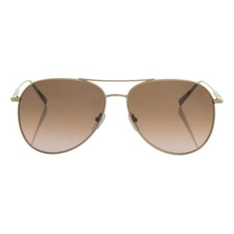Longchamp Klassieke Aviator Zonnebril - Dames - Accessoires - Geel - Maat: ONE Size