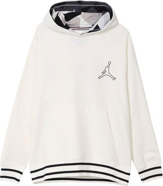Nike Jordan Air Jordan Jumpman Fleece Hoodie White Black FD7403-133