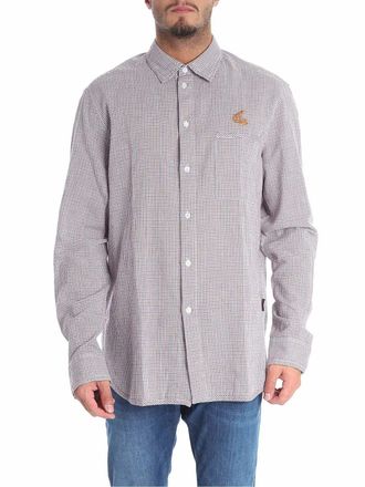 Vivienne Westwood White check shirt with logo