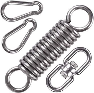 OEM Kit De Suspensi&oacute;n Para Silla Colgante: Accesorios Para Resortes De Suspensi&oacute;n, Ganchos Giratorios De Alta Resistencia (para Sillas Colgantes Y Mecedor