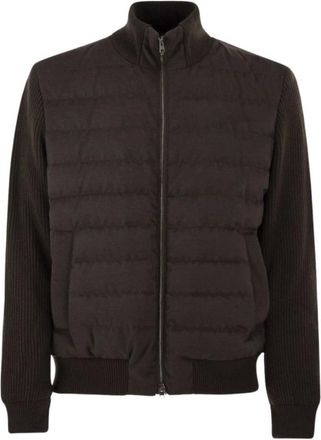 Herno Bomber - - Jackets - Uomo - Marrone - M