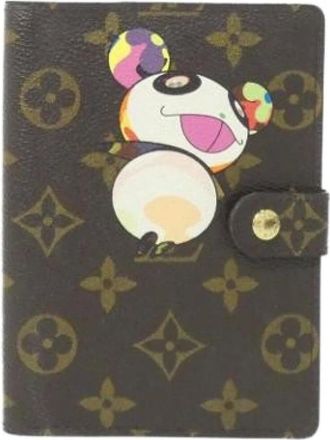 Louis Vuitton Pre-owned Wallets, unisex, Brown, Size: ONE SIZE Pre-owned Canvas Wallet