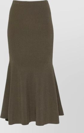 Self Portrait midi a-line skirt