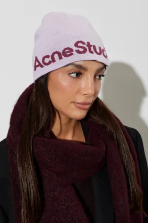 Acne Studios Cap With Logo, Unisex, Pink