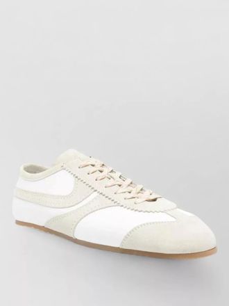 Dries Van Noten low top sneakers perforated contrast stitching sole