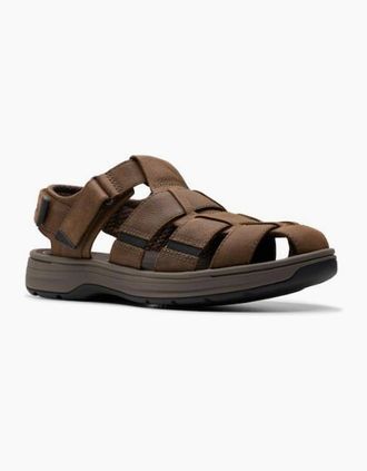 Clarks Mens Clarks Saltway Cove Dark Brown - Size: 11