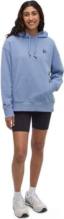 tentree Sunrise Relaxed Hoodie in Lakeside Blue/midnight Blue at Nordstrom, Size X-Large