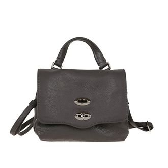 Zanellato Postina Baby Bag - Dames - Tassen - Grijs - Maat: ONE Size Leer