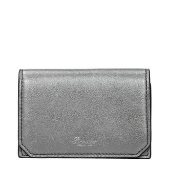 Pineider Herrens Dokumentenhalter aus Silber/Asbestleder