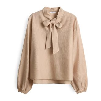 OPUS Blouse - Dames - Blouses & Shirts - Beige - Maat: M