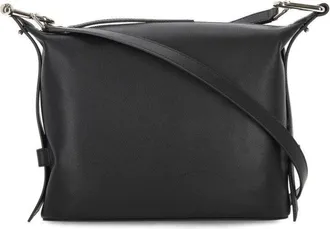 Furla Rectangular Black Handbag With Adjustable Strap