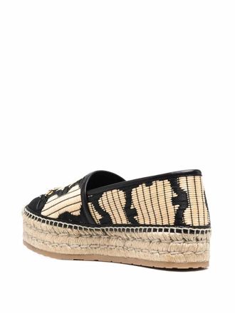 Ferragamo Espadrille Flat - Black