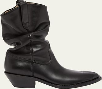 Maison Margiela Tabi Leather Western Boots