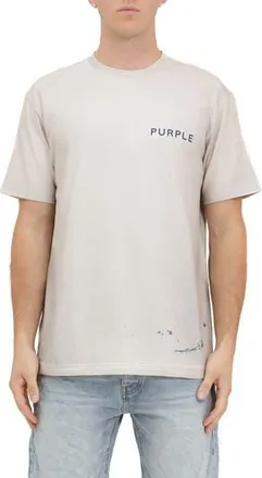 Purple Heavyweight Jersey Graphic T-Shirt in Khaki at Nordstrom Rack, Size X-Small