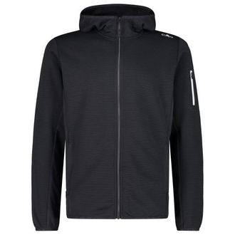 F.lli Campagnolo Jacket Fix Hood with Sleeve Pocket Fleecejacke f&uuml;r Herren | schwarz