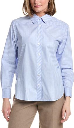 Brooks Brothers Oversized Poplin Blouse