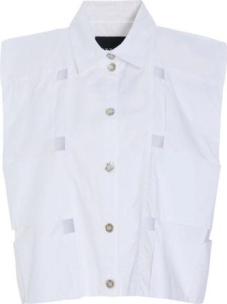 Bitte Kai Rand Shirts - Dames - Overhemden - Wit - L - Leer - Overhemden