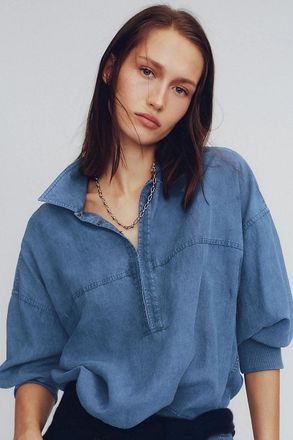 Pilcro Pullover Sweatshirt