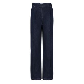 Dante6 Jules Broek - Dames - Jeans - Blauw - Maat: L Katoen