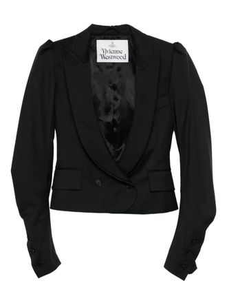 Vivienne Westwood horseshoe double-breasted jacket - Black