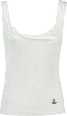 Vivienne Westwood Anna Top - Dames - Tops zonder mouwen - Wit - L - Tops