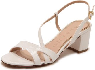 Albano 5369Norm TE LAK - Dames - Sandalen met hakken - Wit - 37 EU - Schoenen