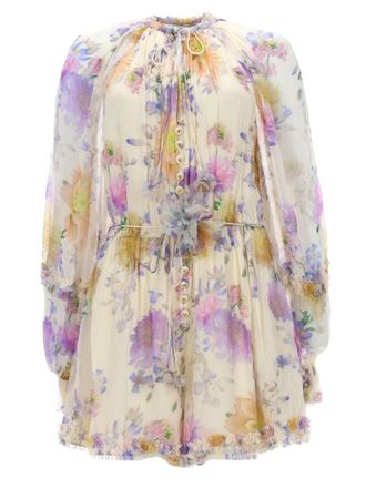 Zimmermann Luna Ruffle Flowy Day Dress