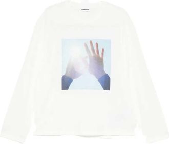 Jil Sander Langarm-T-Shirt