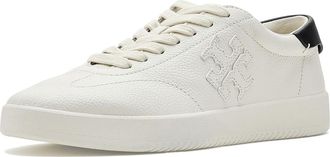 Tory Burch Phoenix Sneakers Womens Shoes Cream/Perfect Black : 10.5 M, Suede