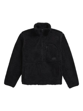 The North Face Extreme Pile chest pocket sweatshirt - Black