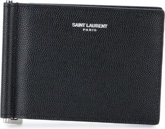 Saint Laurent Black Leather wallet