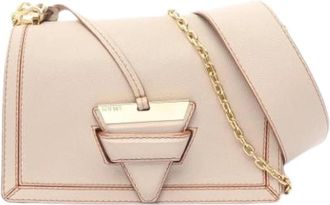 Loewe Pre-owned Shoulder Bag - Dames - Vintage Schoudertas - Beige - ONE Size - Leer - Vintage