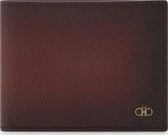 Ferragamo Men Gancini wallet Red