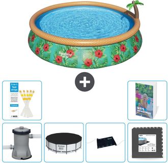 Bestway Piscina Bestway Fast Set Redonda - 457x84 Cm - 7-piezas S195