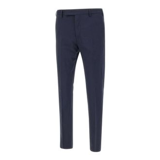Pantaloni Torino Slim-fit Trousers, male, Blue, L, Dieci Trousers