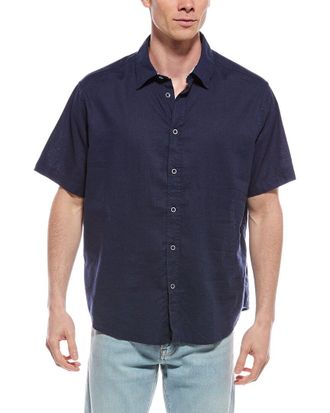 Report Collection Linen-Blend Sport Shirt