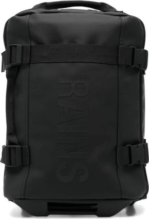 Rains Texel Cabin Bag Mini W3 - Heren - Handbagage koffer - Zwart - ONE Size - Koffers
