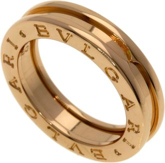Bulgari B.Zero1 Pink Gold (18K) Band Ring (Pre-Owned)