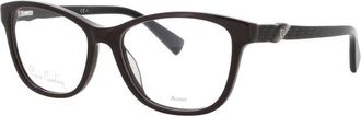 Pierre Cardin Ladies Brown Rectangular Eyeglass Frames PC8428DF445