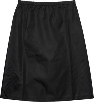 Prada Gonna a vita bassa - Nero