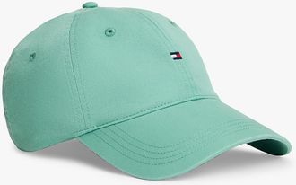 Tommy Hilfiger Mens Flag Logo Baseball Cap - Green
