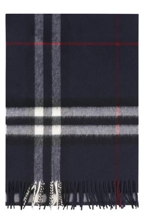 Burberry Checked Cashmere Scarf